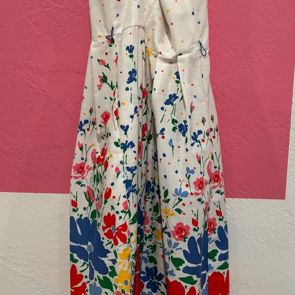 🌺 Vintage “Liang Original Inc.” Floral Maxi Dress 🌺 - Picture 3 of 5